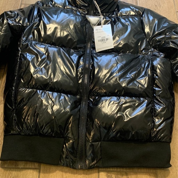 Champion Outdoor Tech Fill Puffer Jacket Metallic Black 112341 Women’s L NEW - Picture 6 of 6